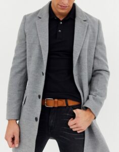 cinturon vestir marron