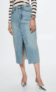 Falda vaquera midi JJX